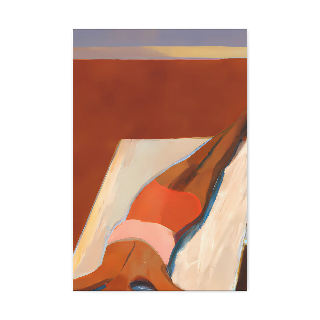 Reflective, Fluid Series | Canvas Wall Art