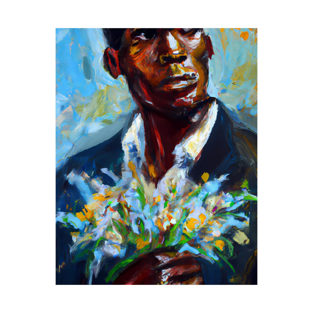 Date Night, Black Men Series | Poster Print