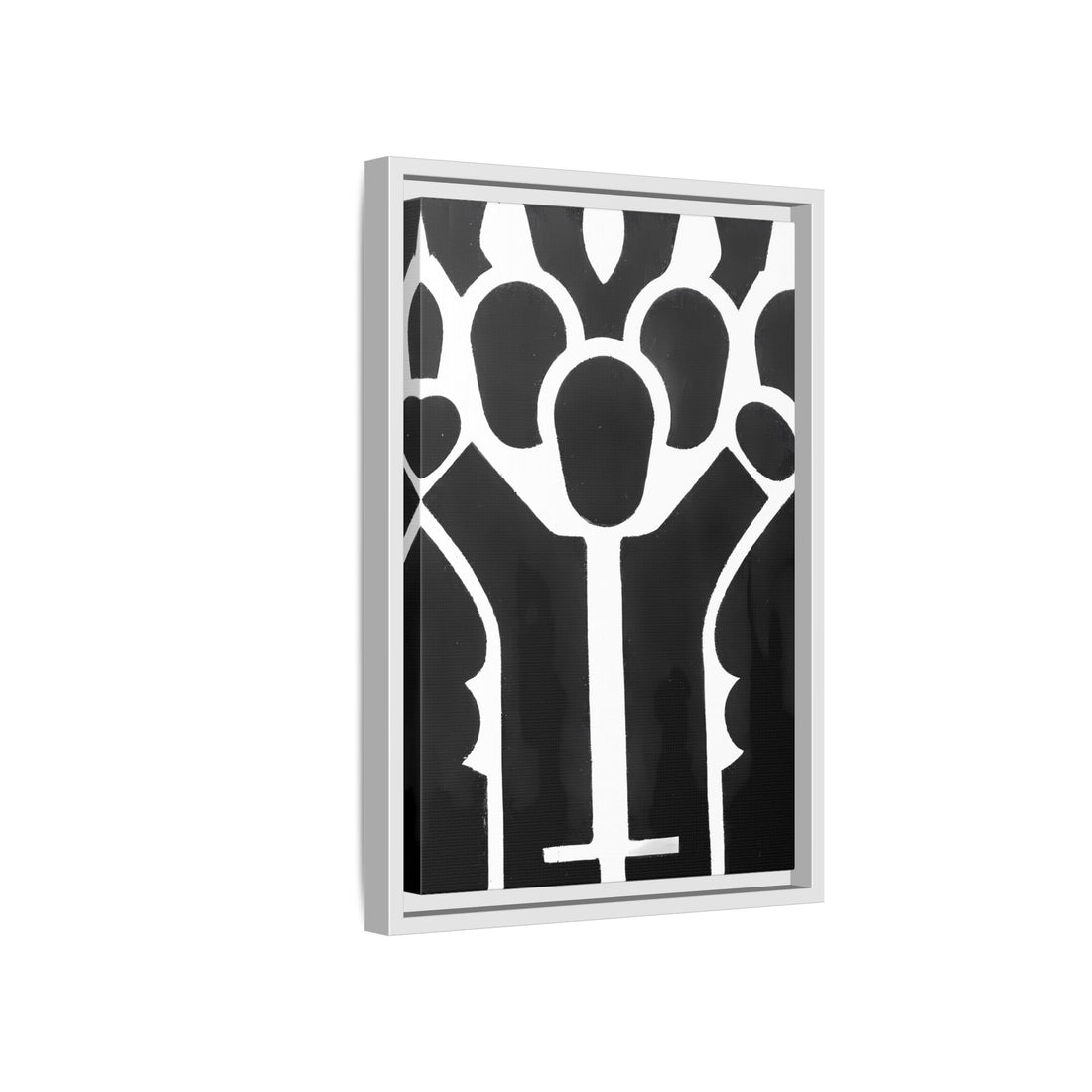 Hands Up, Fluid Series | Framed Canvas Wall Art