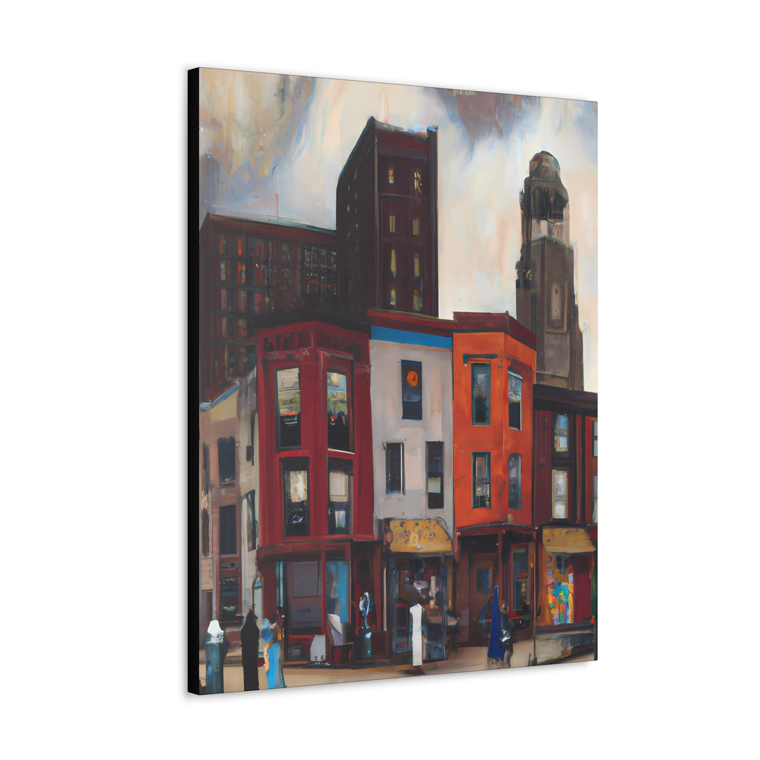 City Life 5, Living Series CANVAS Wall Art