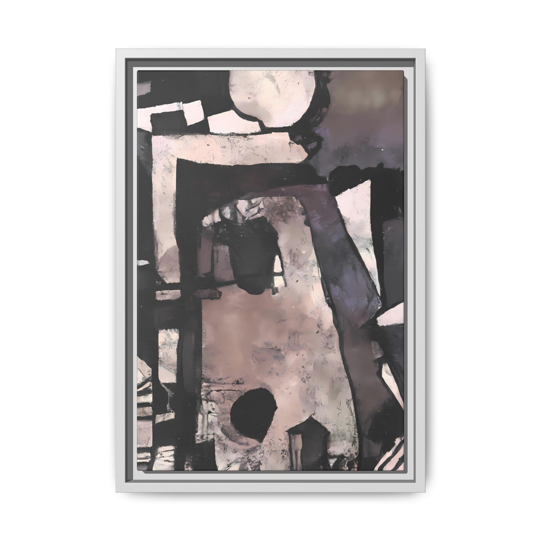 Fatherly Love, Abstract Series | Framed Canvas Art