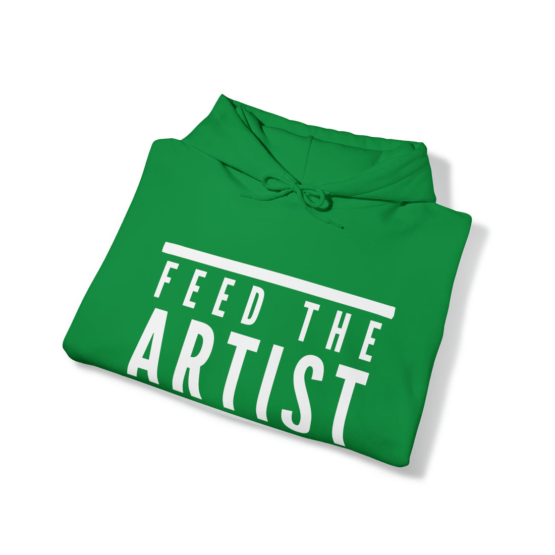 Feed the Artist Hoodie, Unisex Heavy Hooded Sweatshirt