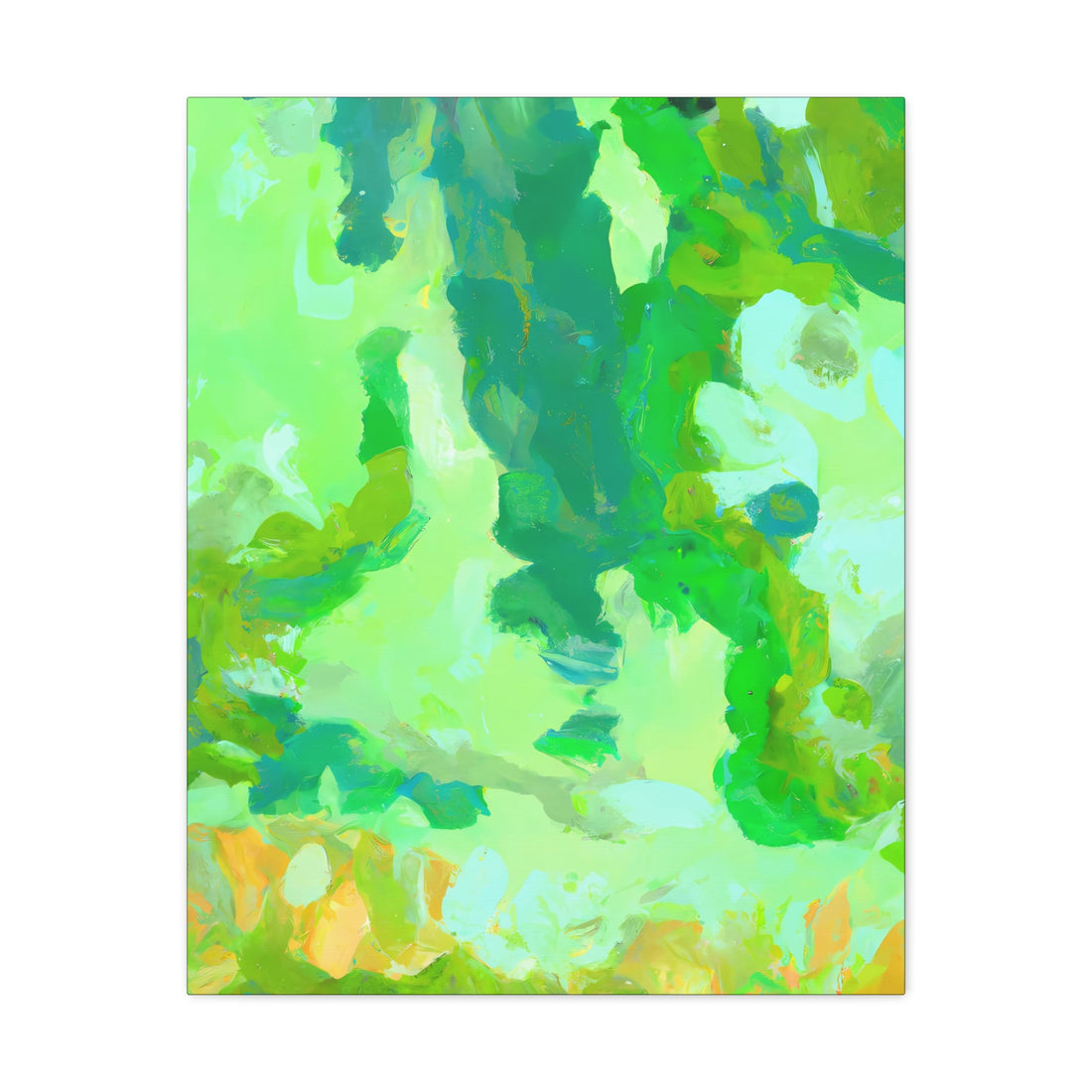 Green Trail, Abstract Series, CANVAS Wall Art