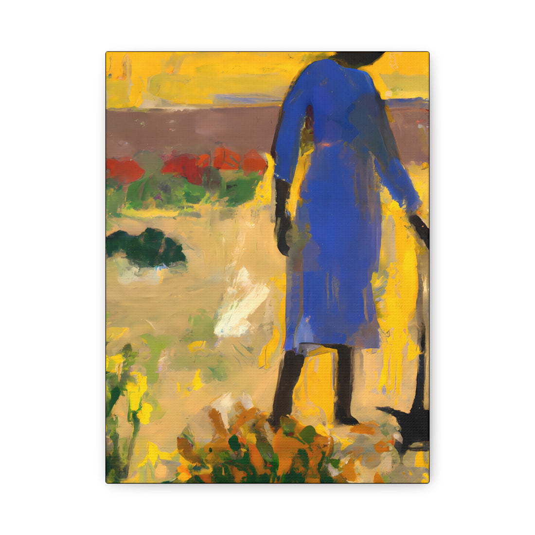 Feeding, Land Series | Canvas Wall Art