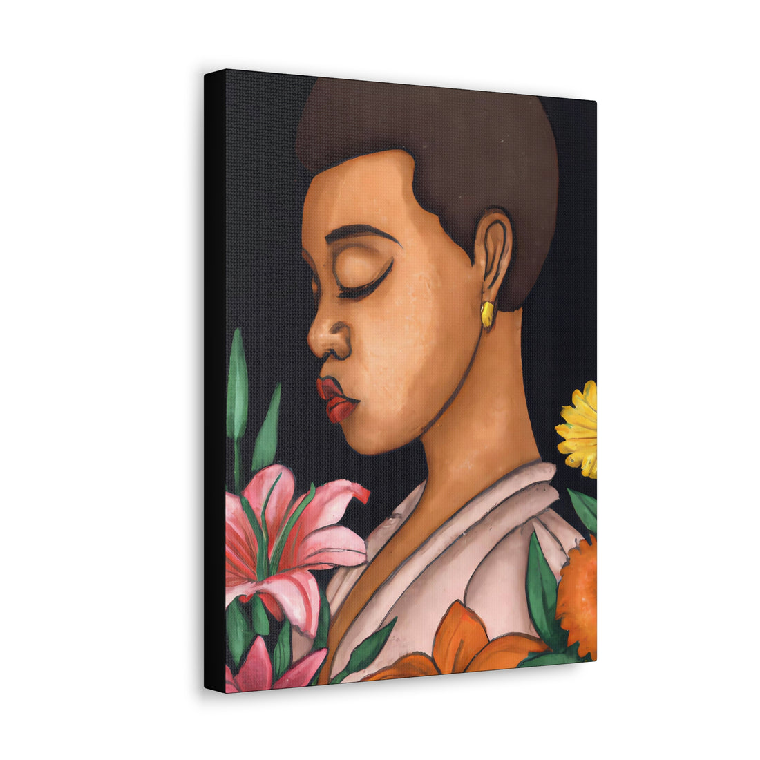 Afro, Beauty Series | Canvas Wall Art