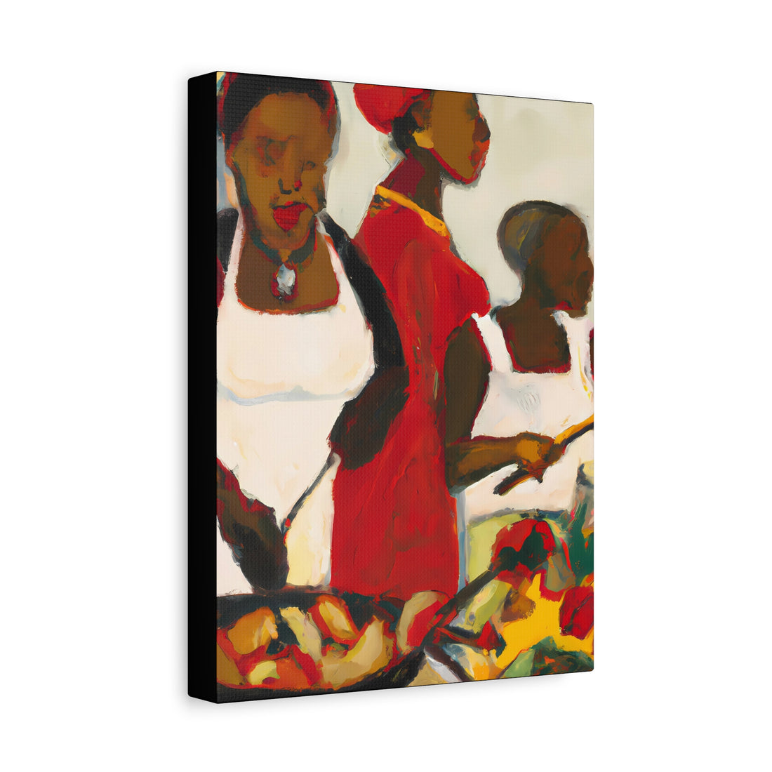 Lady in White, Lifestyle Series | Canvas Wall Art